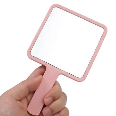 China Low MOQ Traditional Private Label Handheld Compact Pocket Mirror Handheld Makeup Mirrors For Sale for sale