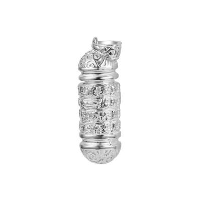 China Stainless Steel Pendant Namo Amitabha Pendant Buddhism Manufacturers Wholesale Six-character Mantra Pendant for sale