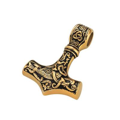 China CLASSIC Stainless Steel Jewelry Pendant Stainless Steel Viking Quake Jewelry Charms For Jewelry Making for sale