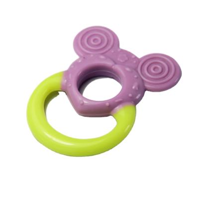 China Toy China soft wholesale bpa free silicone baby teether for sale