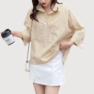 China Eason Manufacturer Available Casual Comfortable Anti-wrinkle Bars Women's Custom Three-Quarter Sleeve T-Shirts for sale