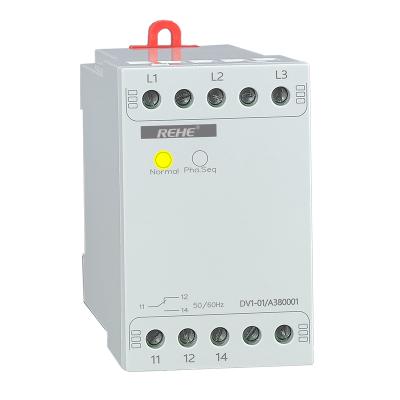 China DV1-01 Programmable Complete Monitoring PROTECTIVE 3 Phase Mains Voltage Monitor Relay for sale