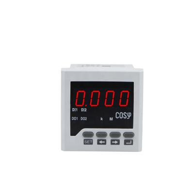 China RS485 digital display panel meters single phase power factor meter 130a analog digital electricity meter for sale