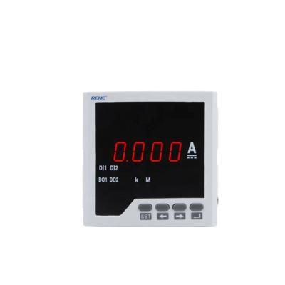 China RS485 4-20mA Single Phase Digital Analog Current Meter AC Amp Panel Meter for sale