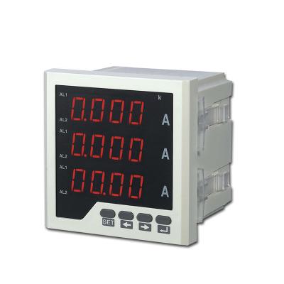 China Hot Selling RH-3AA33 96*96MM Three Phase 30 Amp LED Display Current Meter RH-3AA33 for sale