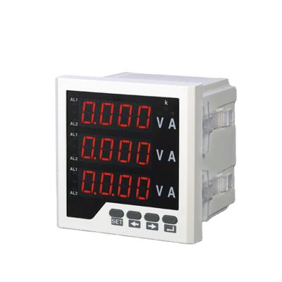 China Intelligent Multi-Function Mini Square Monitoring Digital Ampere Volt Volt Meter for sale