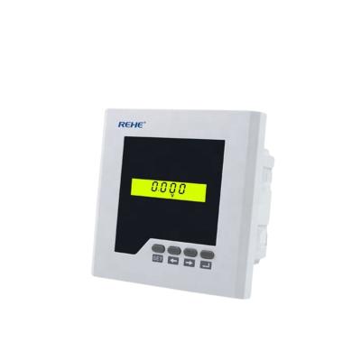 China ABS Plastics 120*120 Mm AC/DC Auto Power Energy LCD Display Single Phase Multifunctional Multimeters Auto Meter for sale