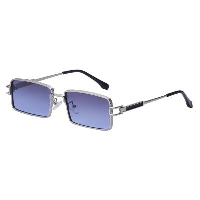 China High Quality Square Gradient Sunglasses Men Fashion Sunglasses Metal Frame Designer for sale