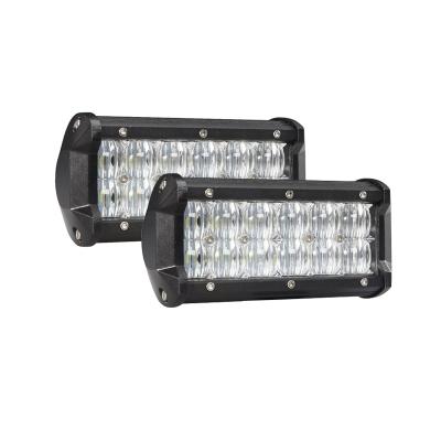 China 7 Inch 36w Off Road LED Light Bar 5D 5D For Semi Truck - 3W C.ree LED - Strong Sliding Brackets - 12 24 Volt 4x4 Accessory Lights 6.5*3.2*2.6inch 164*81*68mm for sale