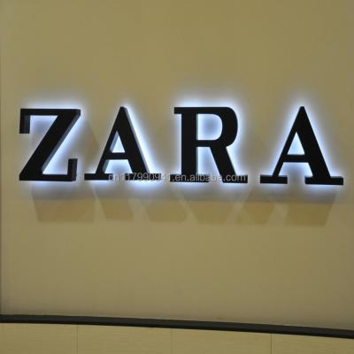 China Custom 3D Door Sign Led Light Alphabet Solar Led Backlit Stainless Steel For Metal Advertising Letters for sale