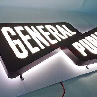 China Outdoor Custom Acrylic Led Advertising Display Led Light Box Letters for sale