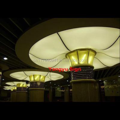 China Artistic High Quality PVC Material Stretch Ceiling Material Ceilings Film for sale