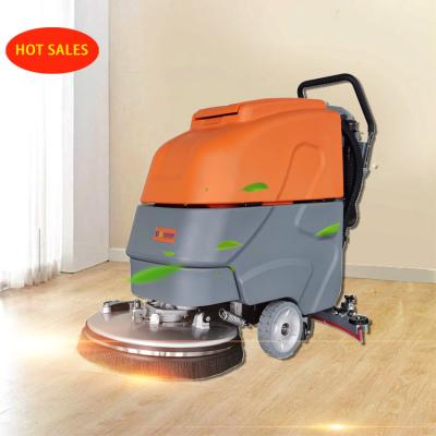 China YH50 Hotels Scrubber Walk-behinld Dryer Floor Cleaner With 24V Charger for sale