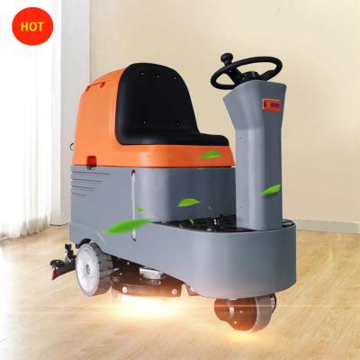 China Hot Sales Hotels YH-710 Turn-on Automatic Hotel Floor Scrubber For Factory Automatic Floor Cleaning Machine for sale