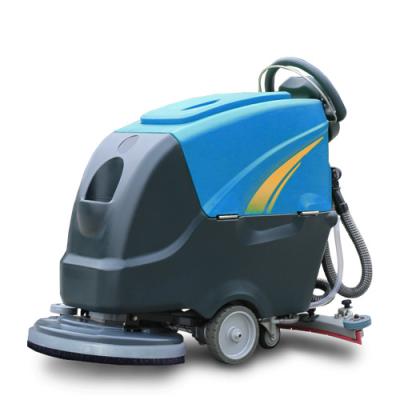 China Hotels GMX5A Walk Behind Scrubber Manufacturer Floor Scrubber With Pro-After Sales Service for sale