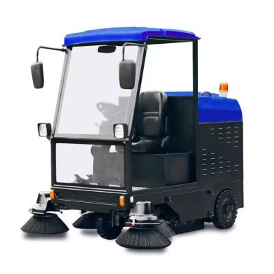 China GMS19B Hotels Ride On Automatic Sweeper Scrubber Product Road Scrubber And Sweeper for sale