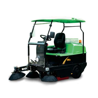 China GMS16A Hotels Equipment Sidewalk Floor Sweeper Cleaning Industrial Road Sweeper With Battery for sale