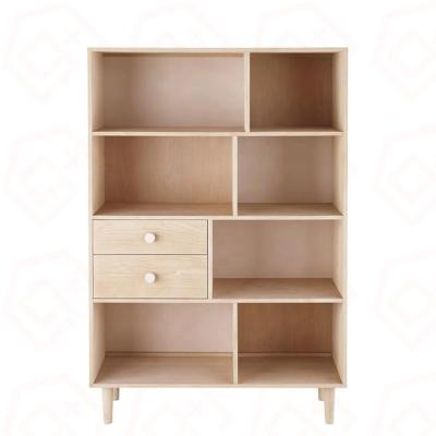 China Convertible High Quality Popular Wooden Shelf, Simple Style Home Storage Bookcase for sale