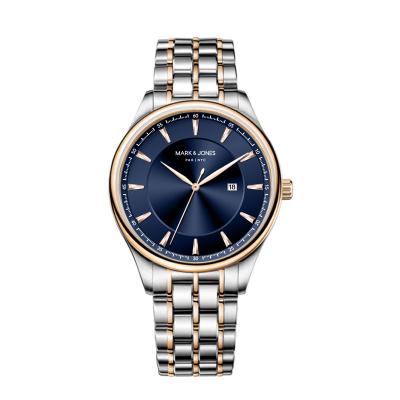 China Hot Selling Fashion Stainless Steel 3ATM Quartz Automatic Strap Quartz Automatic Hot Sale Date HS-0723 OEM Custom Wristwatches For Man for sale