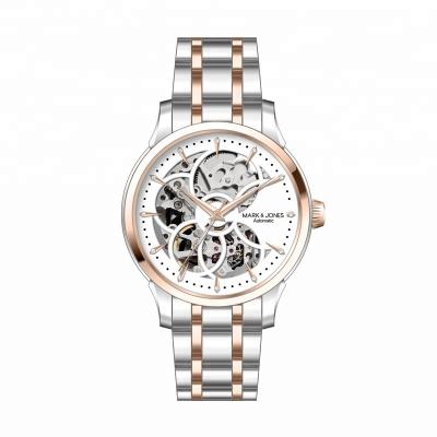 China HS-3027 Chronograph Hot Sale Fashion Rose Gold Stainless Steel Luxury Ladies Automatic Watches for sale