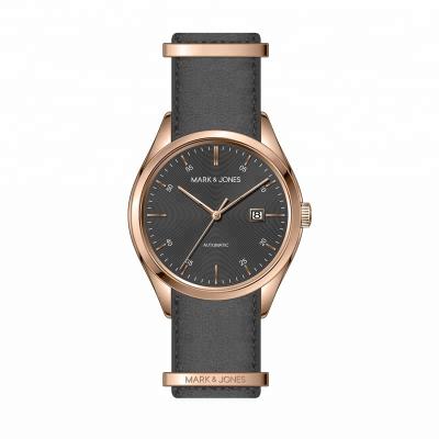 China New Design 2022 New Design Automatic Date Automatic Date Quartz Relojes Genuine Leather Fashion Watches For Boys for sale