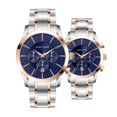 China HS-1039 Hot Selling Automatic Date Fashion Chronograph Multifinction Stainless Steel For Couples Luxury Watches Brand for sale