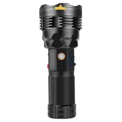 China High Power Energy Saving Outdoor Emergency Led Flashlight Aluminum Tactical Flashlight With Super Bright for sale