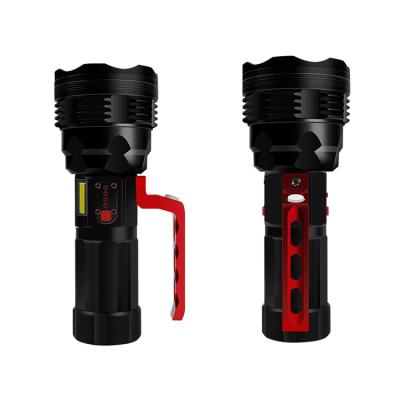 China Energy Saving Hunting Aluminum Spotlight Handed Rechargeable Torch Portable Led Flashlight for sale