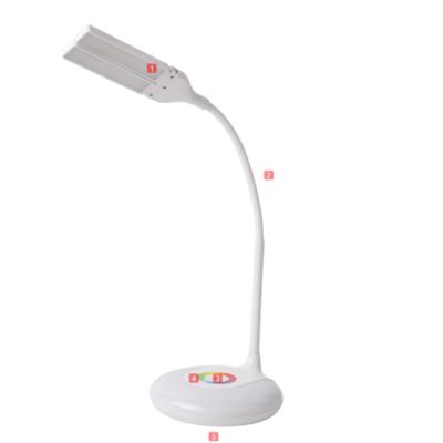 China Battery of rechargeable lithium battery (1500 mAh); USB Cable Powered Modern Led Fashion Desk Reading Lamp Hotel Led Eye Protection Table Study Lamp For Office for sale