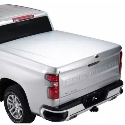 China Hard Aluminum+ABS+rubber One Piece Lid Flap Open Tonneau Cover For Triton L200 for sale