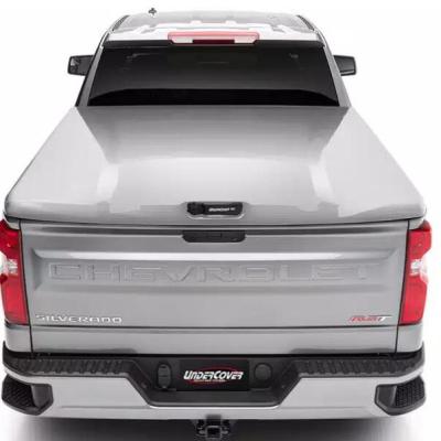 China Aluminum+ABS+rubber Tonneau cover pick up truck bed Tonneau cover for Ram 1500 for sale