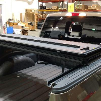 China 4x4 Offroad Accessories Low Profile Hard Triple Aluminum Tonneau Cover 2014 2015 F150 Pickup Cover 5.5' Bed for sale