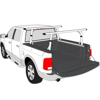 China Aluminum Alloy Adjustable Pickups Ladder Racks For Trucks for sale