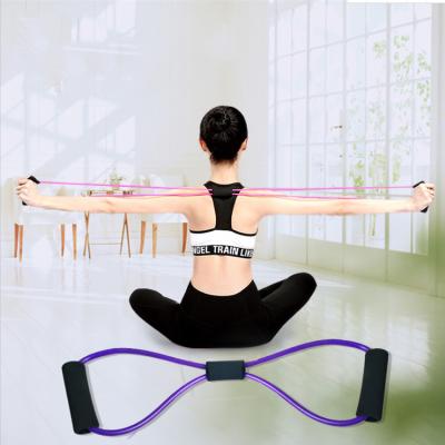 China Home Fitness Nbr Fitness Workout Trendy Resistance Exercise Bands Training Pull Ropes Fitness Bands Resistance for sale