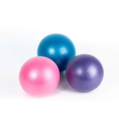 China Round Custom Sized Anti Burst Balance Exercise Ball With Hand Pump PVC GYM Yoga Ball for sale