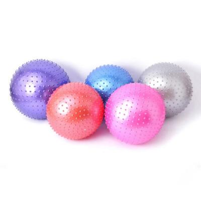 China Home Fitness Wholesale PVC Material Fitness Balls Thorny Yoga Ball 65cm Yoga Exercise Ball for sale