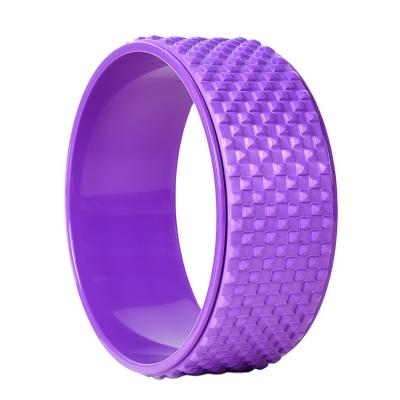 China Home Fitness Balance Home Yoga Ring Stretching Wheel Anti Tear Yoga Exercising Wheel For Back for sale