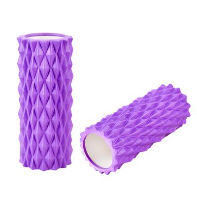 China High Density Customized Colorful Home Fitness Gym Massage Roller Stick Cavity Yoga Roller for sale