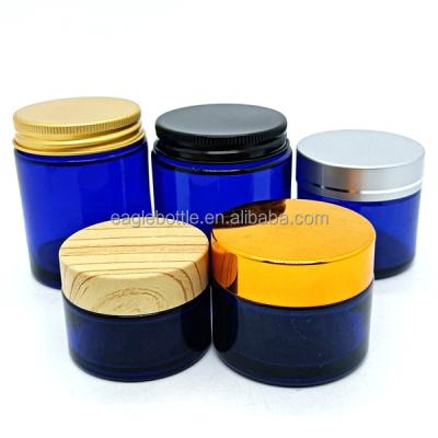 China Eco-friendly Glass Cosmetic Containers Cosmetic Lotion Powders And Ointments Sample Containers For Lotion Cream Cosmetic for sale