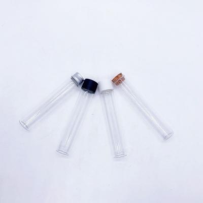 China Vial Glass Tube Waterproof Airtight Smell Proof Tubes Eco-friendly Pre Sealing Paint Black Glass Tube With CR Lid for sale