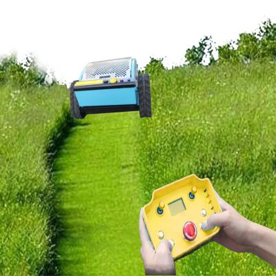 China Professional Easy Battery Operation Remote Control Lawn Mower for sale