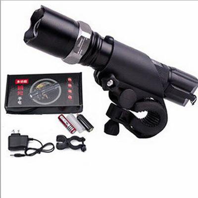 China Waterproof ABS+Aluminum Alloy Flashlights Bike Headlights Bike Flashlight Front LED Lights for sale