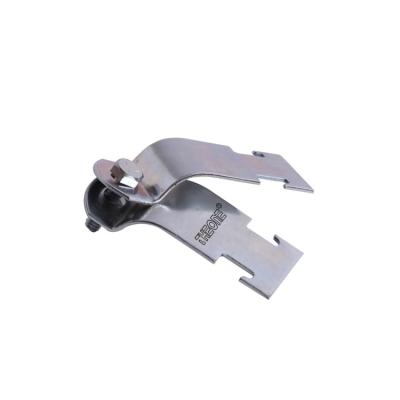 China Heavy Duty Stainless Steel Pipe Clamp P Type Without Rubber for sale