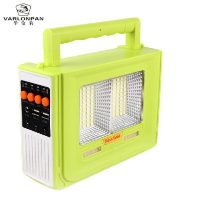 China Mobile Panel Emergency Large Capacity Bluetooth Function Multifunction Camping Solar Power Charging Operating Lamp for sale