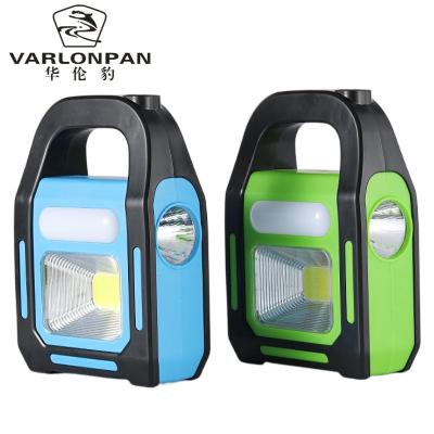 China Multi Functional Outdoor Garden Free Sample Multi Functional Solar Charging Emergency Long Resistance Portable Lamp for sale