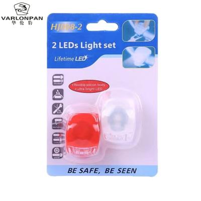 China High Quality Durable Silicone Working Stretching Fit 3rd Gear Night Bike Light Bicycle Dive Tail Lamp for sale