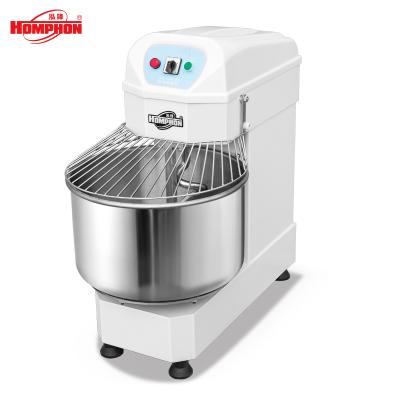 China Snacks Factory 50L/20Kg Commercial Dough Mixer Dough Spiral Kneading Machine For Bakery/Two Speed ​​Three Phase for sale