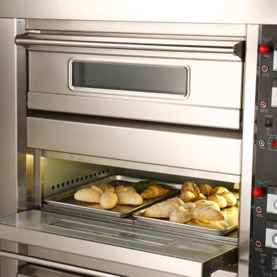 China Hotel Factory Price Bakery Gas Pizza Baking Oven for sale