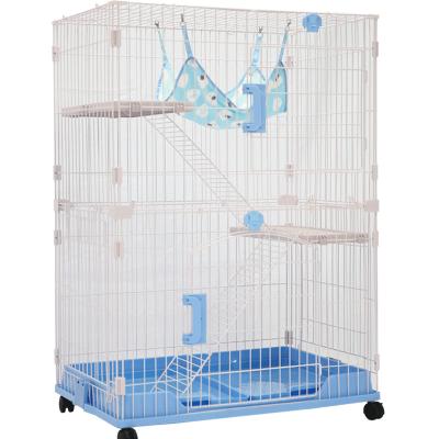 China Breathable NLC-3/4 floors can be spliced ​​and folded into a large cat cage for sale