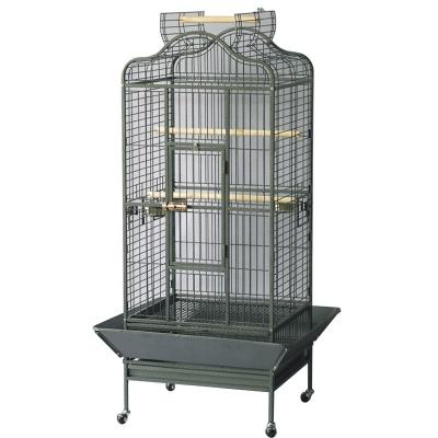 China HS-PR1770 Large Breathable Parrot Cage Bird House With Open Top for sale